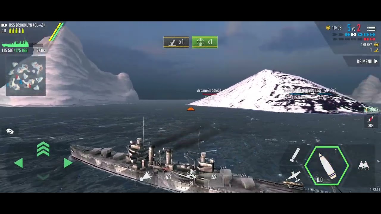USS BROOKLYN 3 KILL