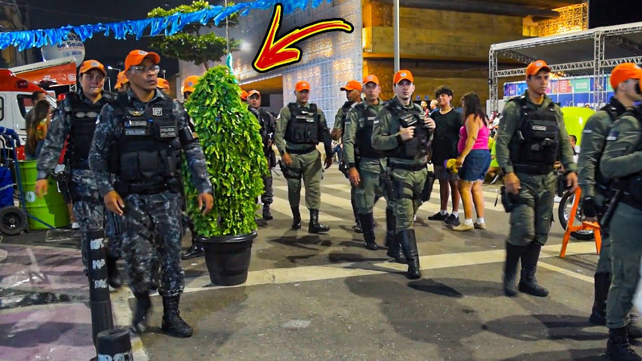 PEGADINHA - HOMEM MOITA - Bushman Prank