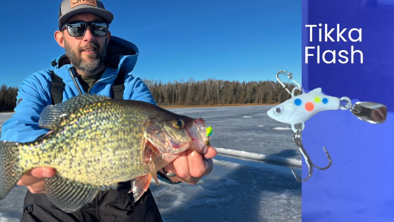 Find Big Crappie and Bluegill Fast | Ice Fishing with the Tikka Flash