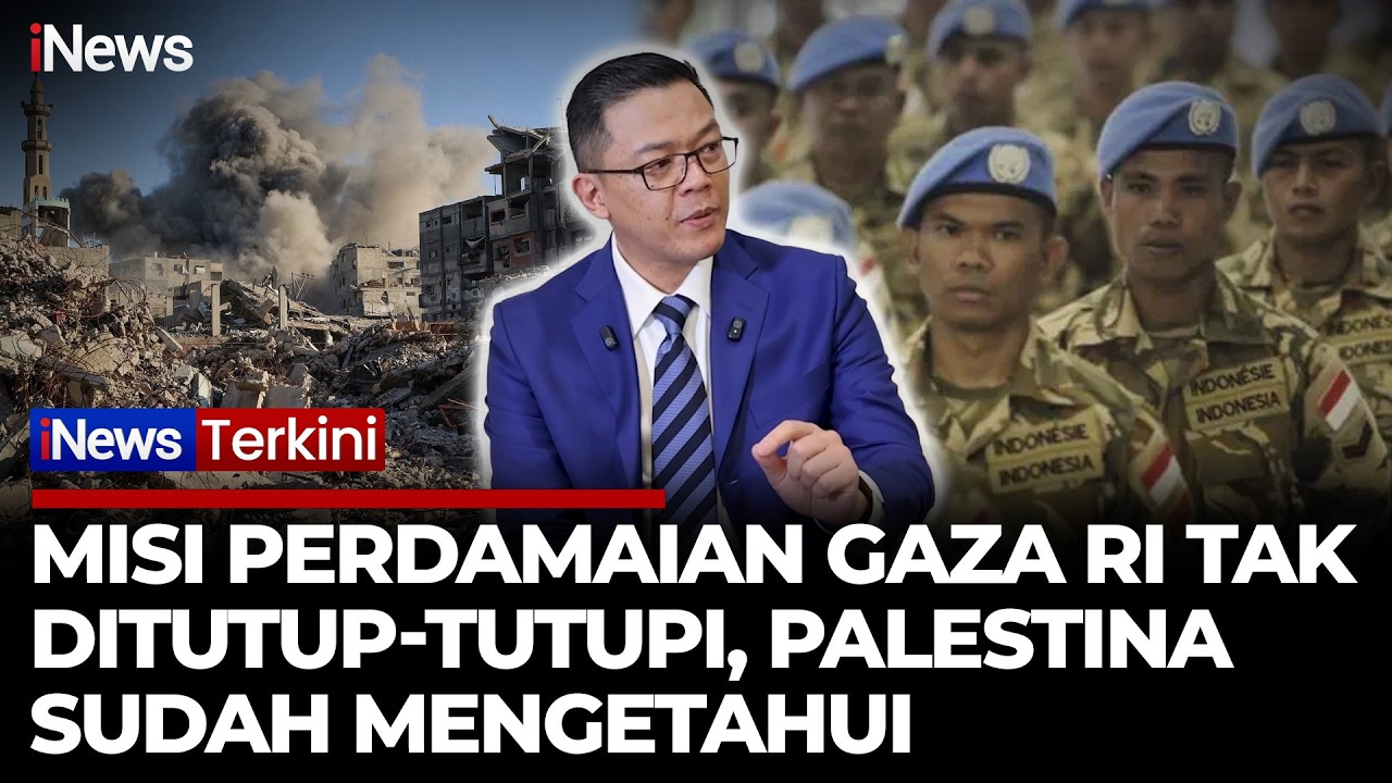 Menlu Sugiono: Palestina Sudah Paham Peran Indonesia di Misi Perdamaian Gaza | iNews Terkini