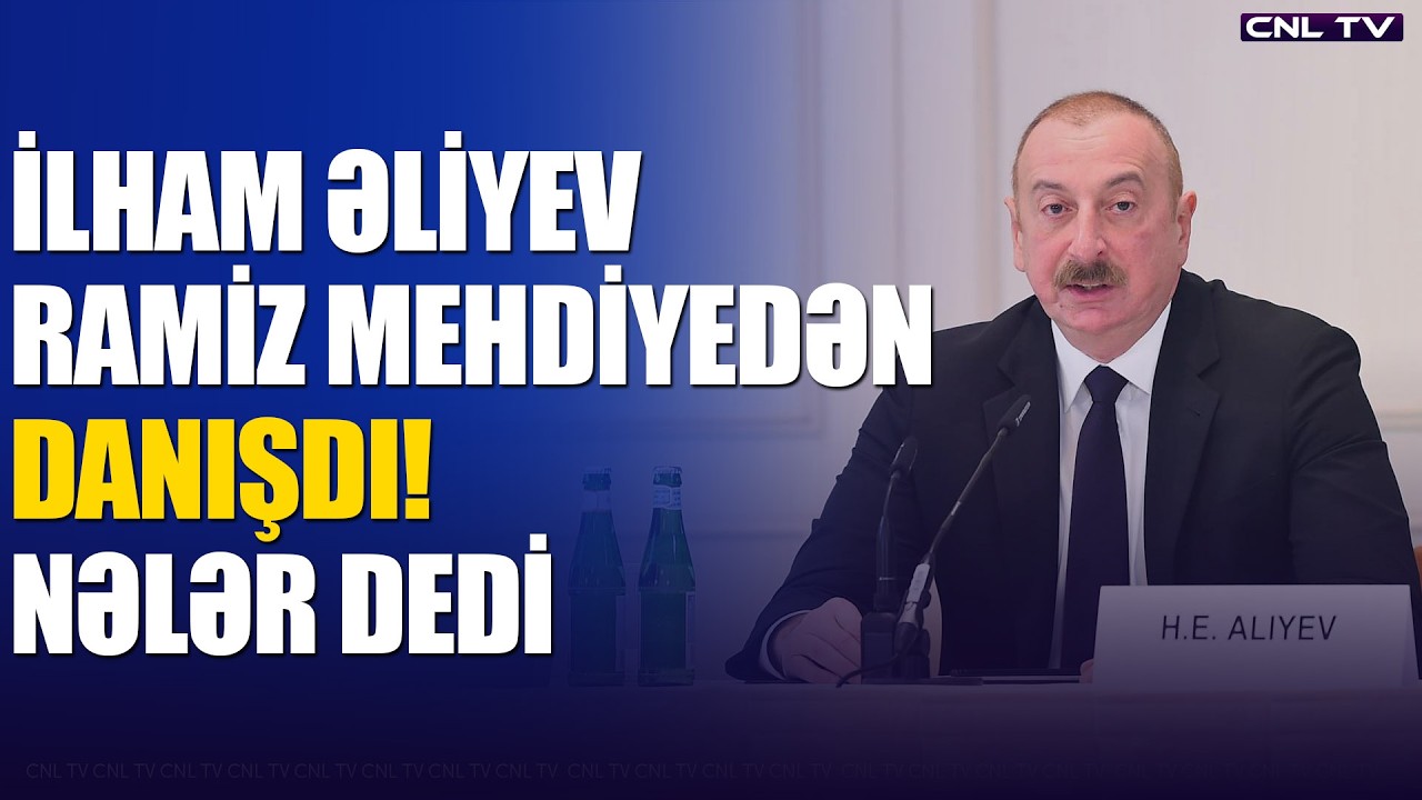İlham Əliyevdən Ramiz Mehdiyev sözləri (Xəbərlər 13.11.2025)