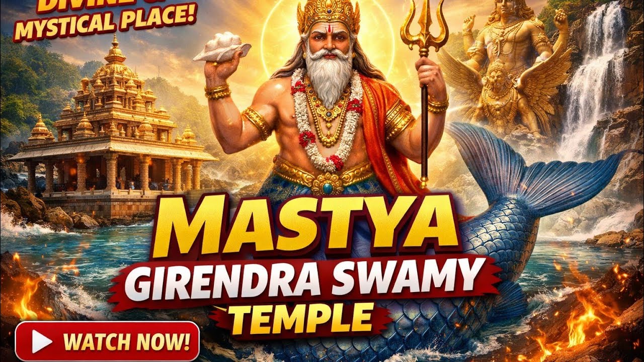Mastya girendra swamy temple kothagattu karimnagar #temple