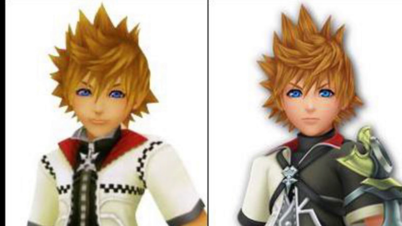 Ventus and Roxas meet each other except you didn't play BBS or Days