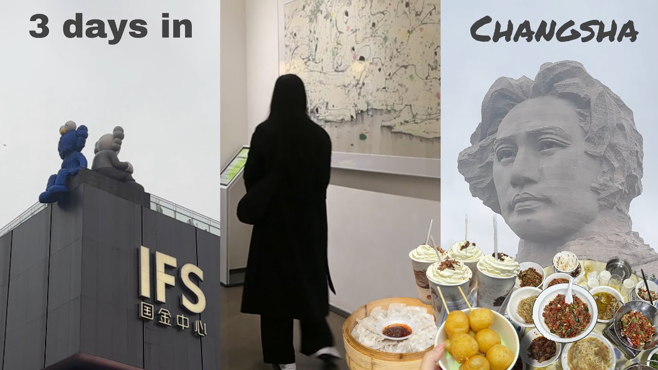 CHANGSHA VLOG 🥟 | famous bubble tea, street food, Mao statue, where to go & what to eat!