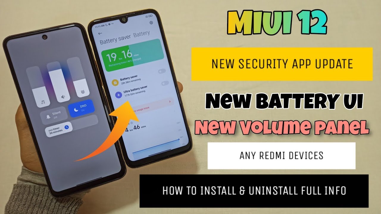 ОФИЦИАЛЬНО &mdash; MIUI 12: новый интерфейс батареи и панель громкости | Больше новых функций | Установ...