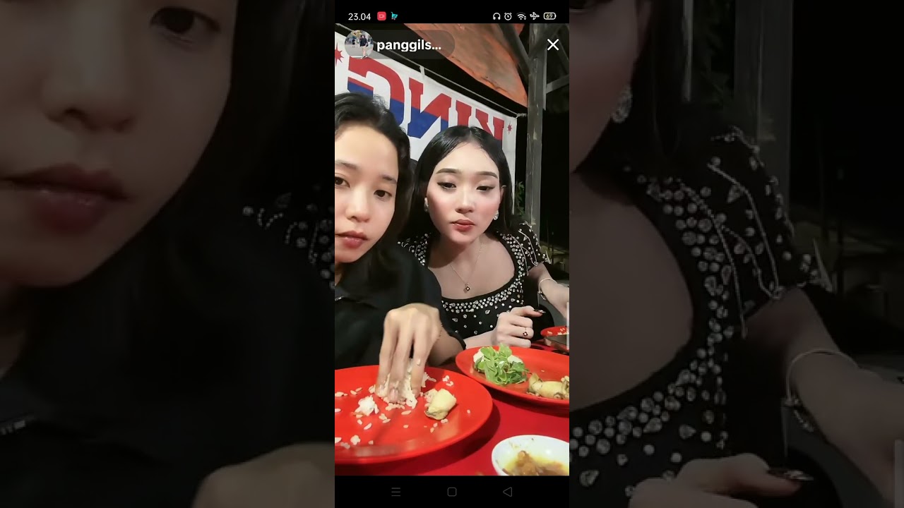 makan yg banyak mba dif biar tibra bobo nya 😁😞#difarinaindra 