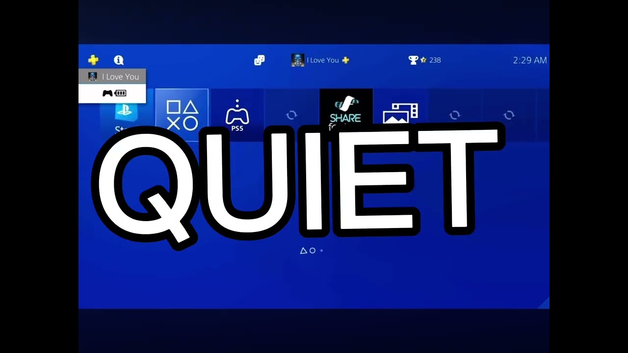 PlayStation 4 kill screen text to speech 10+