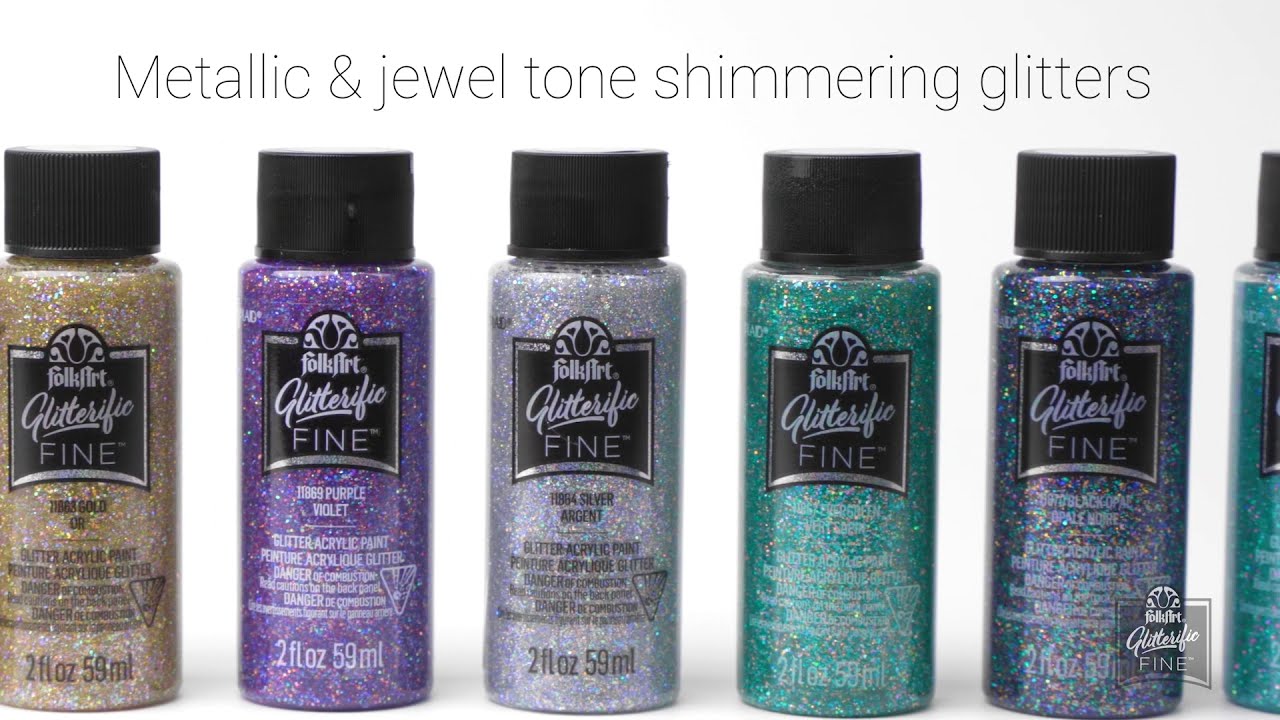 Introducing FolkArt Glitterific Fine