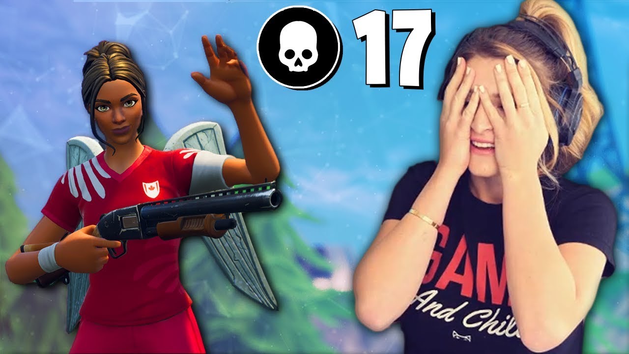 PRETENDING TO BE A MOM! 17 KILL RANDOM SQUADS GAMEPLAY (Fortnite: Battle Royale) | KittyPlays