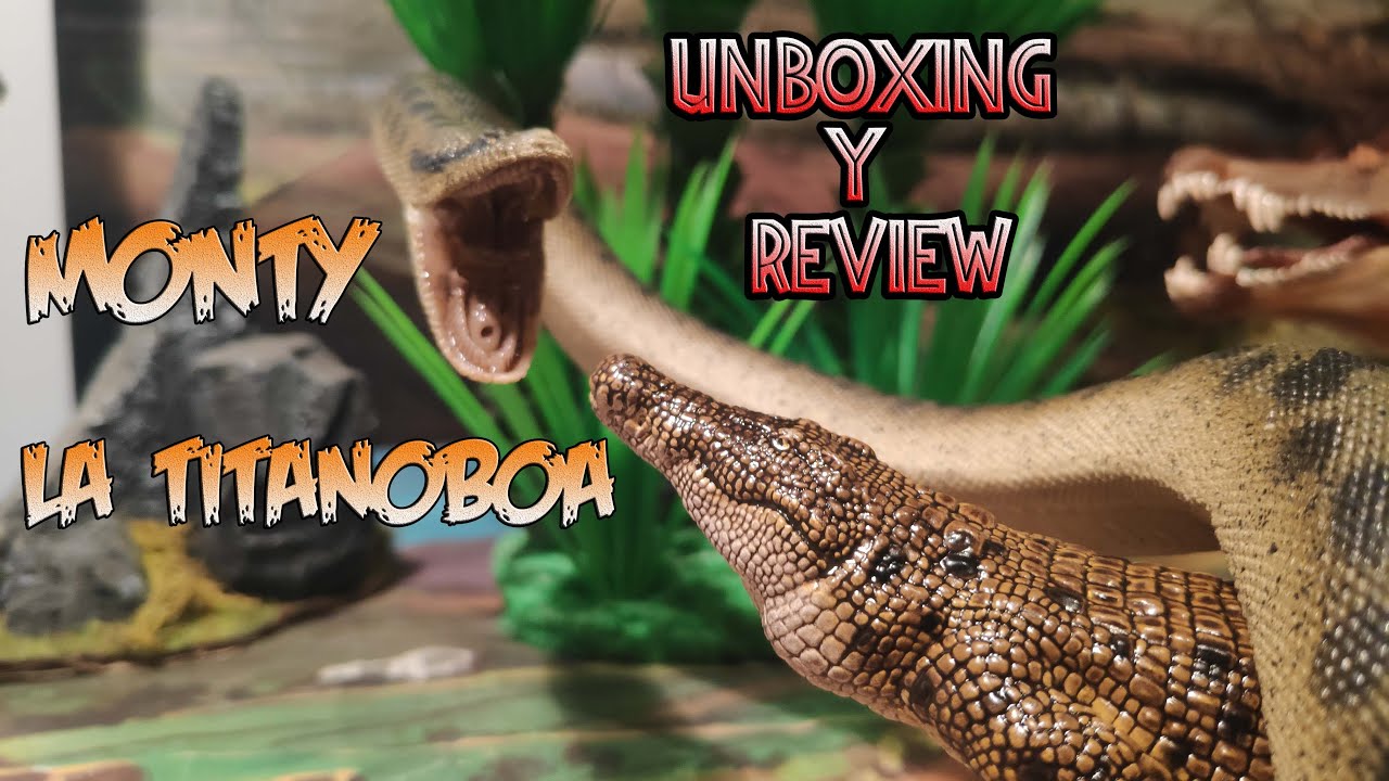 UNBOXING Y REVIEW TITANOBOA CERREJONENSIS 