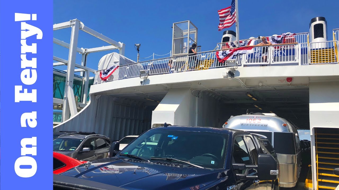 How We Put Our Airstream RV on a Ferry from Cape May, NJ to Delaware