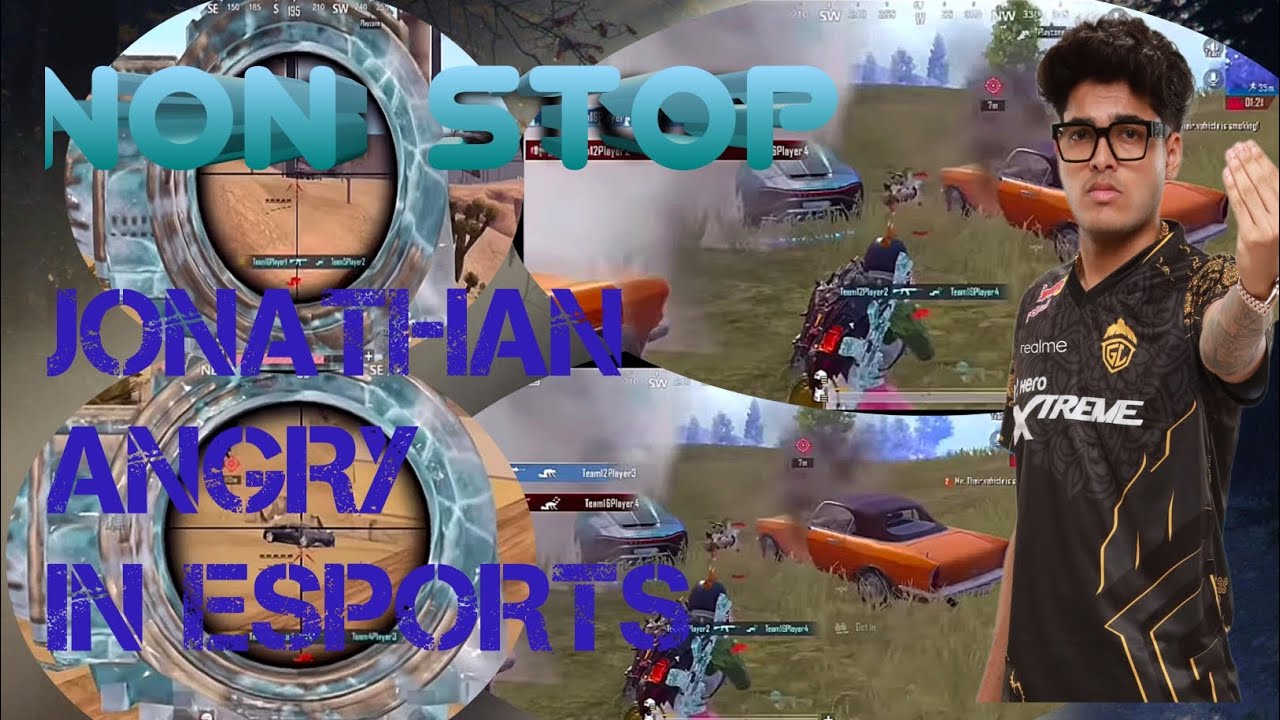 NON STOP ! JONATHAN ANGRY IN ESPORTS