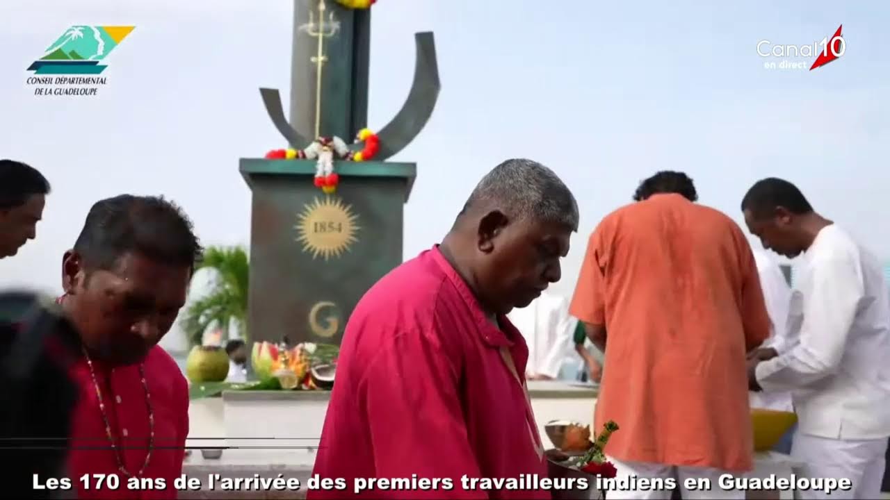 LES 170 ANS DE L'ARRIVÉE DES PREMIERS TRAVAILLEURS INDIENS EN GUADELOUPE