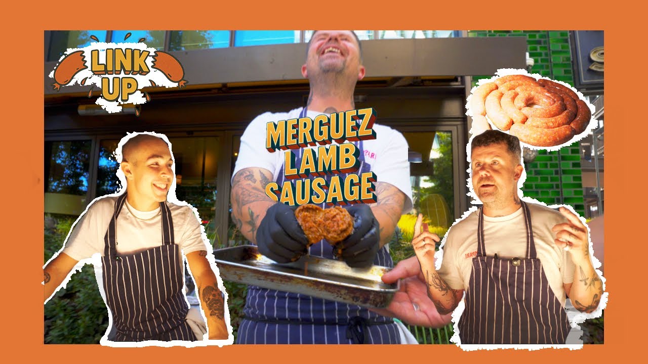 How to make a LAMB MERGUEZ SAUSAGE with Robin Gill | LINK UP: Episode 2