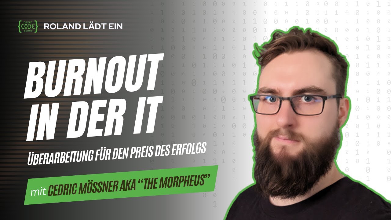 Burnout in der IT - Interview mit Cedric Mössner aka 