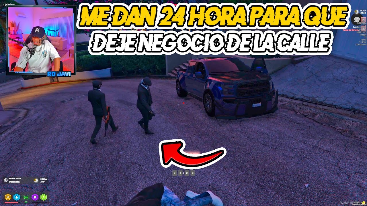 RDJavi: Me Dan 24 Hora Para que me Quite del Negocio de la Calle