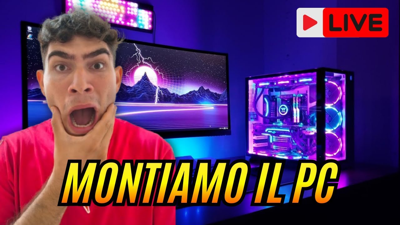 🔴MONTIAMO il PC NUOVO! - !discord !youtube