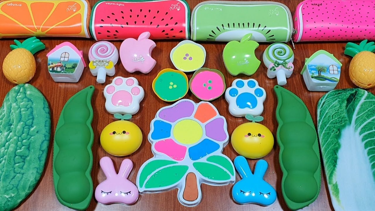 MIXING RANDOM THINGS INTO HOMEMADE SLIME! SATISFYING SLIME VIDEOS #151! ALI SLIME