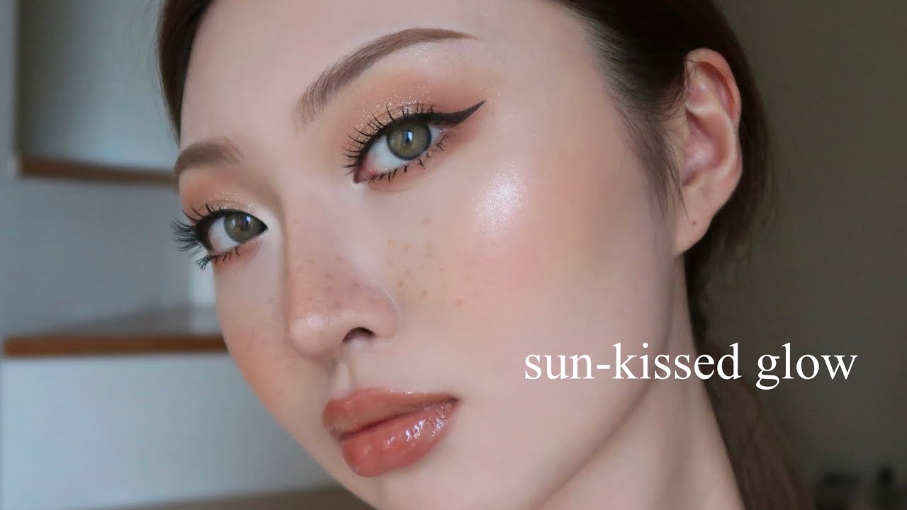 sun-kissed glow & faux freckles makeup 日曬雀斑妝