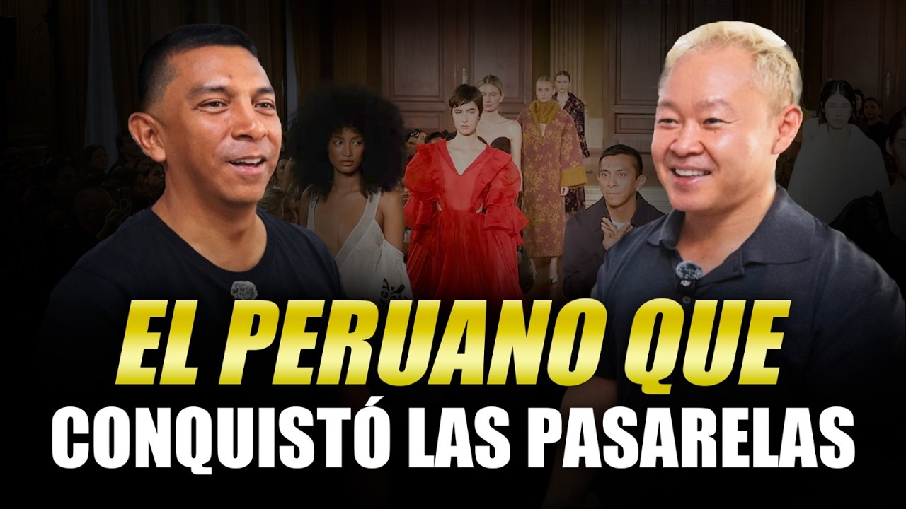 Sueña en Grande: Cómo JORGE LUIS SALINAS pasó de GAMARRA a las Pasarelas de MILÁN🌍👔