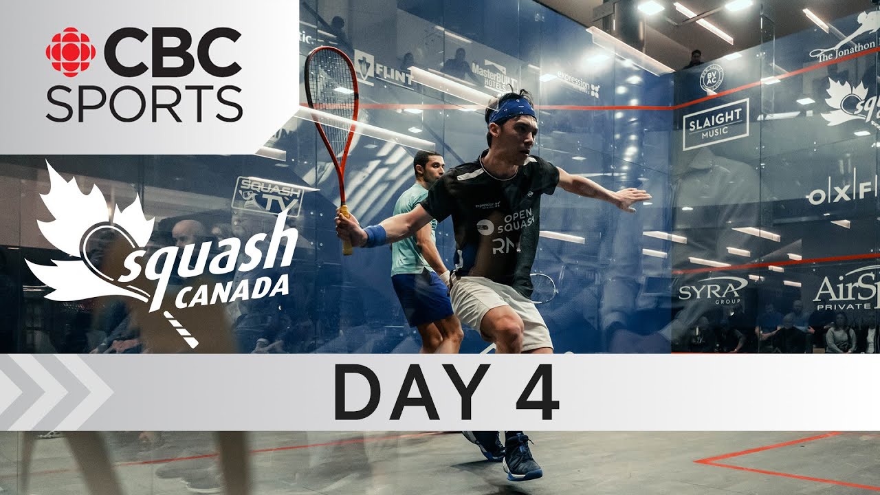 2025 Canadian Men's Squash Open: Day 4 | #CBCSports