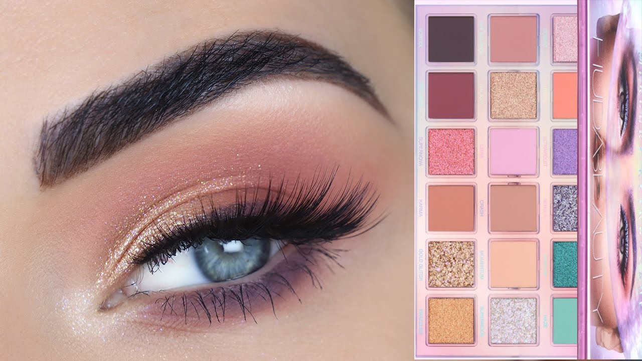 Huda Beauty Mercury Retrograde Palette Eyeshadow Tutorial