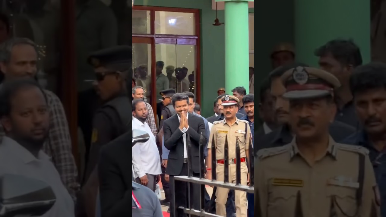CM Joseph Vijay ❤️ Latest Unseen 📷
