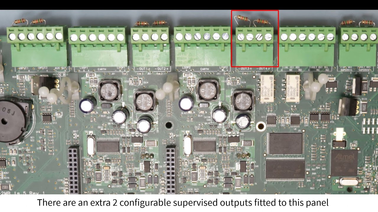 How to terminate Panel Inputs and Outputs on a ZP2 Control Panel