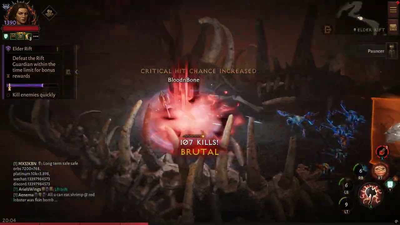 Diablo Immortal S51 10 crest elder rift