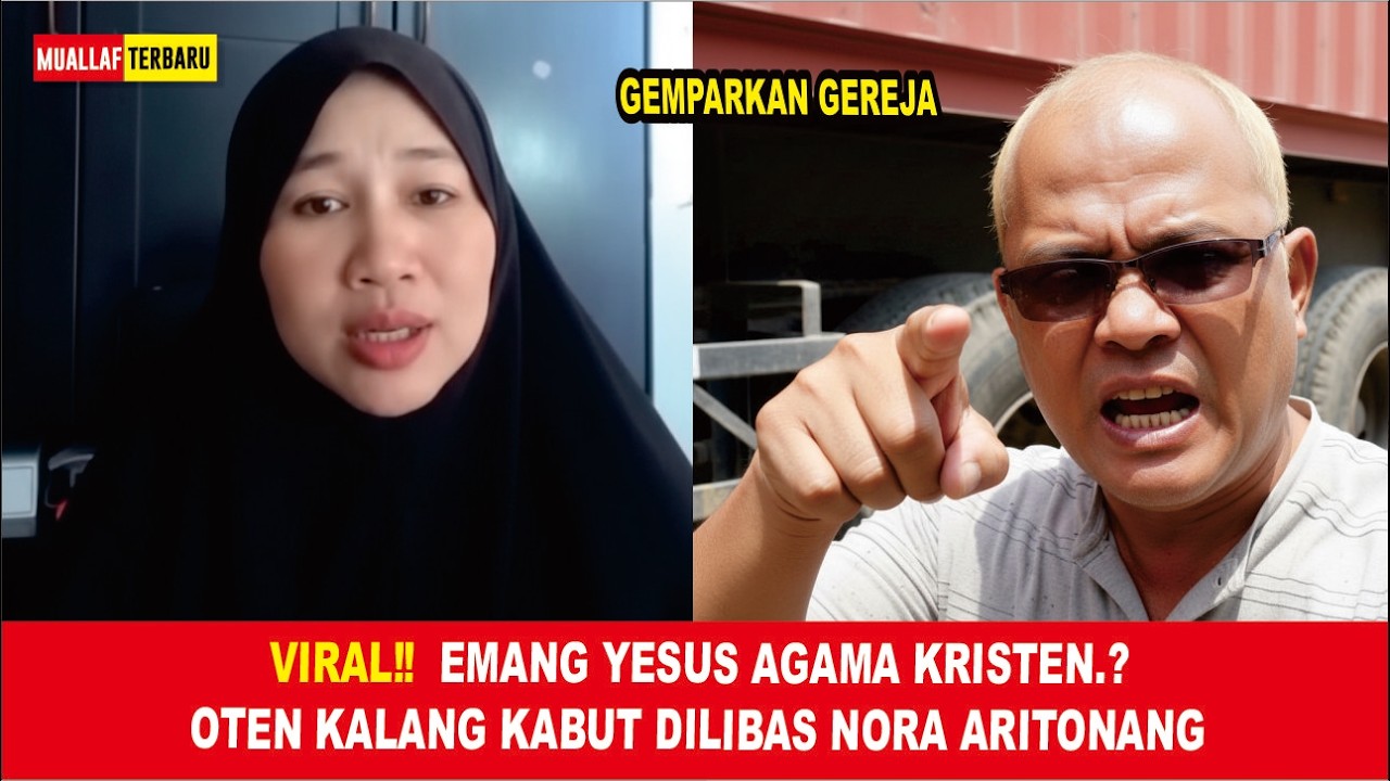 GEMPAR!! EMANG YESUS AGAMA KRISTEN, BUKTIKAN OTEN TERDIAM