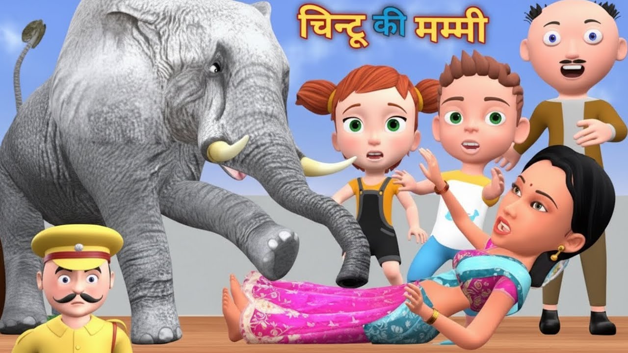 चिन्टू की मम्मी 2| Mumy Aur Chinki | Chintu cartoon | pagal beta | desi comedy video| cs bisht vines