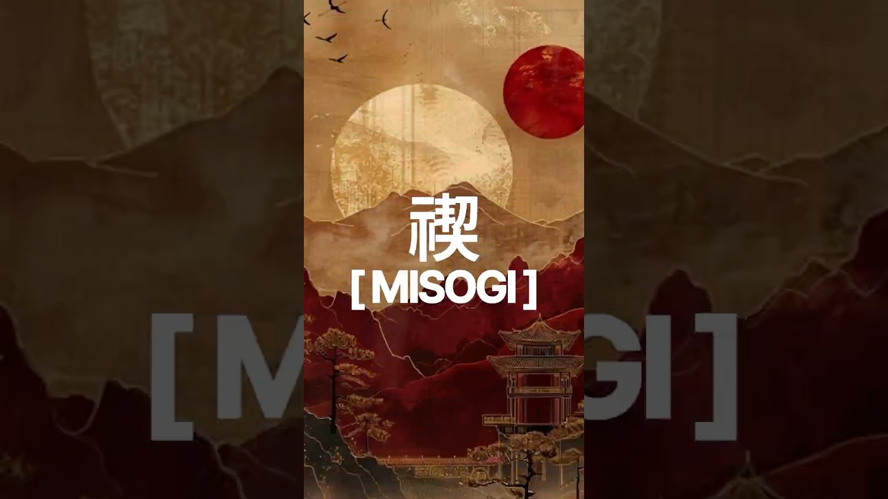 The Japanese Ritual Misogi.
