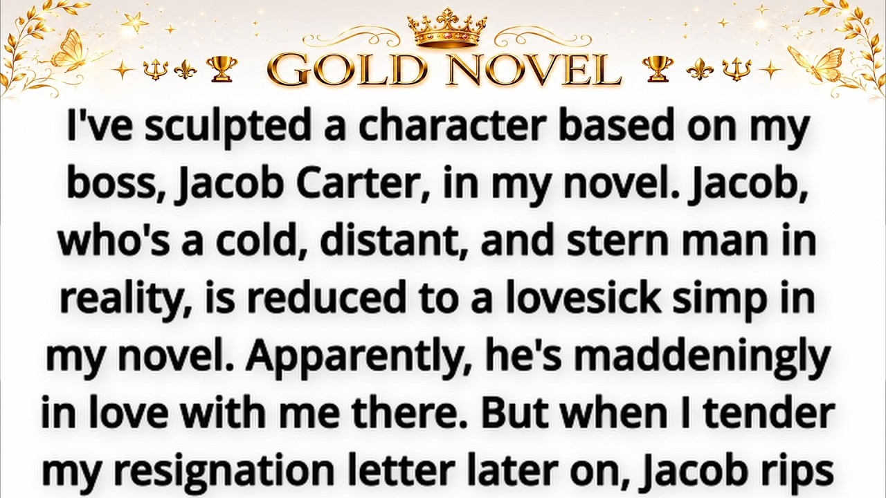 I've sculpted a character based on my boss, Jacob Carter, in my novel. Jacob, who's a cold, distant,