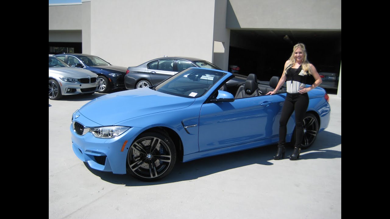 NEW BMW M4 Yas Marina Blue / Adaptive M Suspension / Exhaust Sound / BMW Review