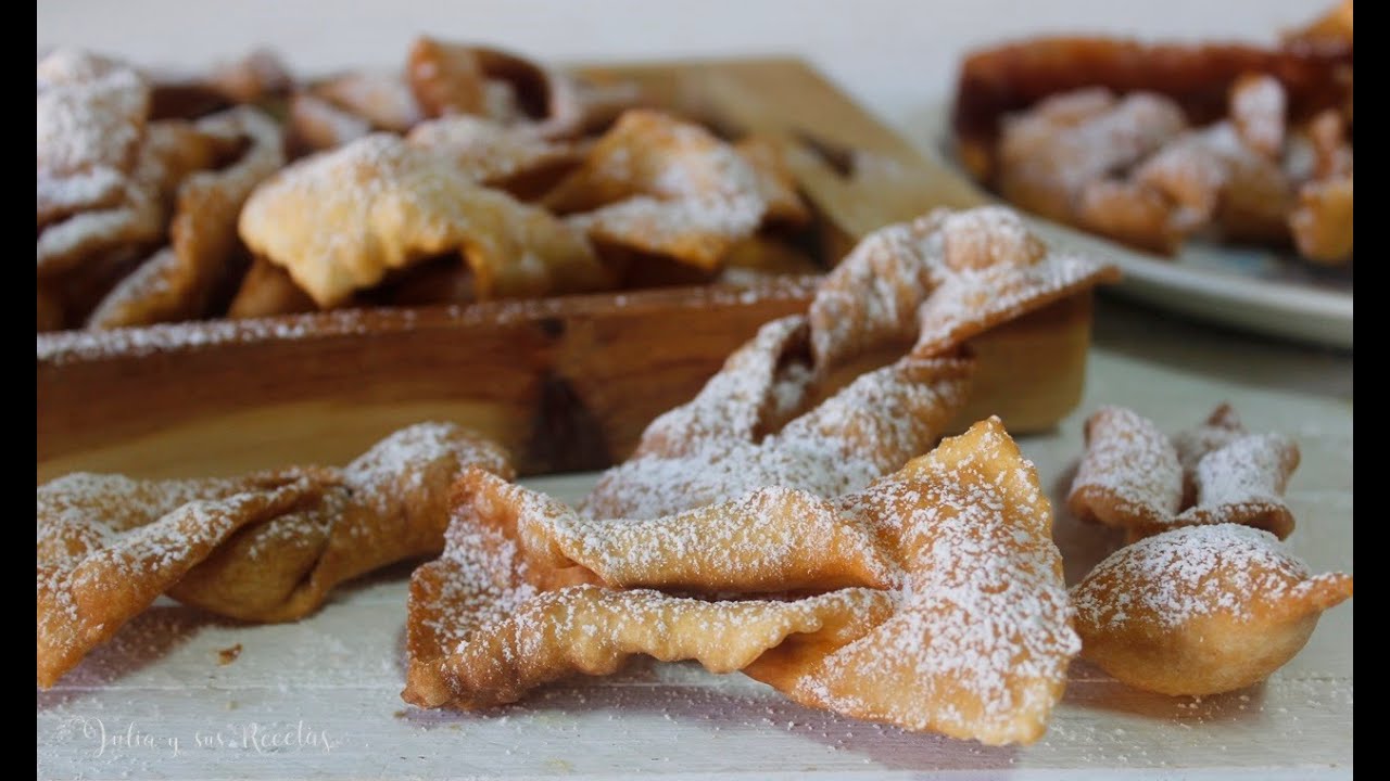 Costroli. Dulce t&iacute;pico del carnaval italiano🎉