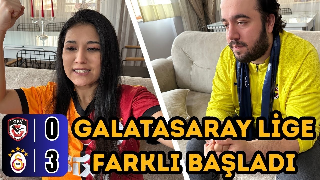 CİMBOM LİGE SERT BAŞLADI | Fanatik1Aile GALATASARAY 3-0 GAZİANTEP MAÇINA TEPKİ
