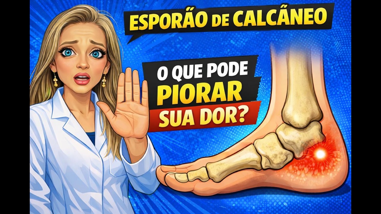 7 atitudes que PIORAM a dor do Esporão de Calcâneo que você pode estar fazendo e NÃO SABE !!!