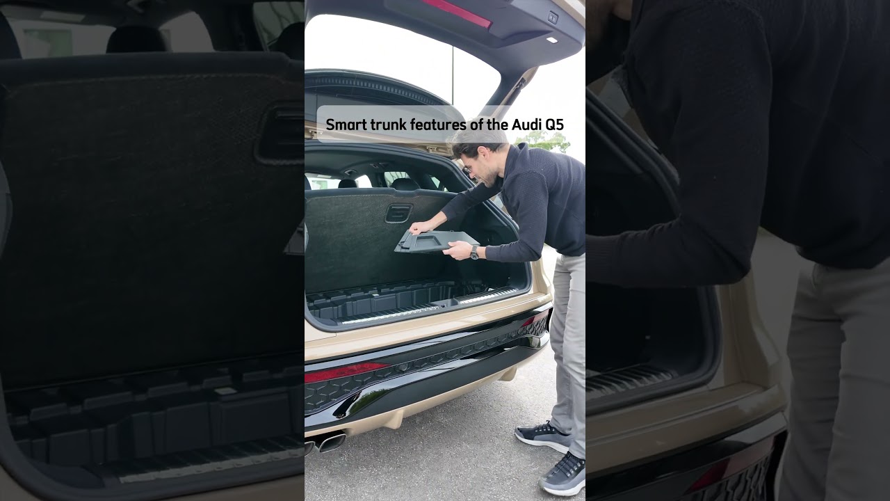 🧳 Audi Q5 Trunk – Smart Features You Need!