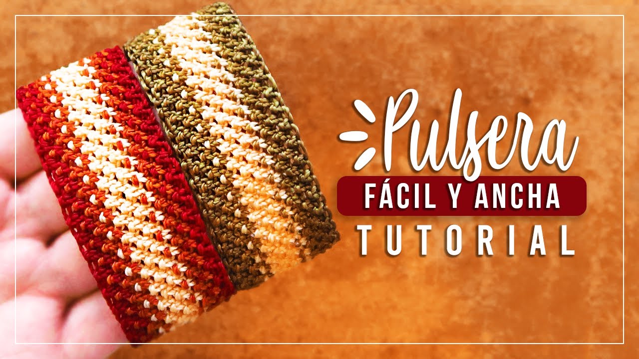 Cómo hacer pulsera de hilo fácil y ancha #12✨ Paso a Paso | DIY Macrame Friendship Bracelet
