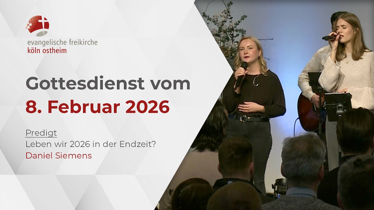 Gottesdienst der evangelischen Freikirche Köln