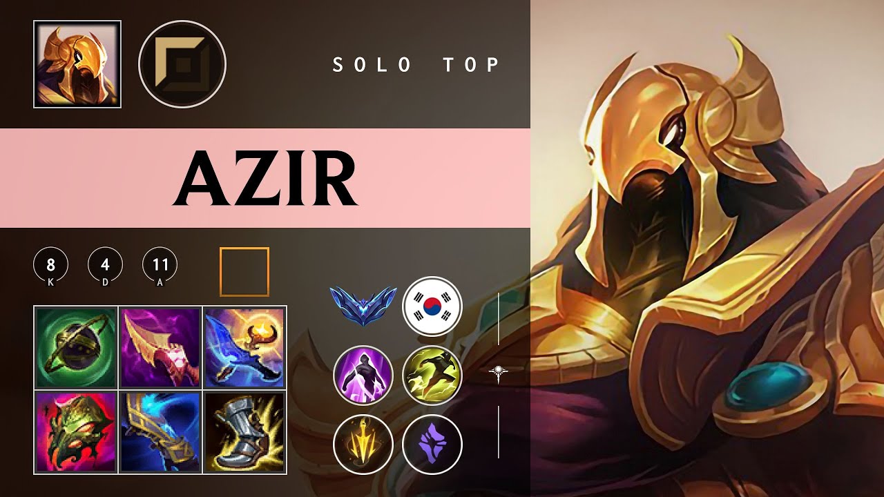 Azir Top vs Warwick - KR Diamond Patch 26.02