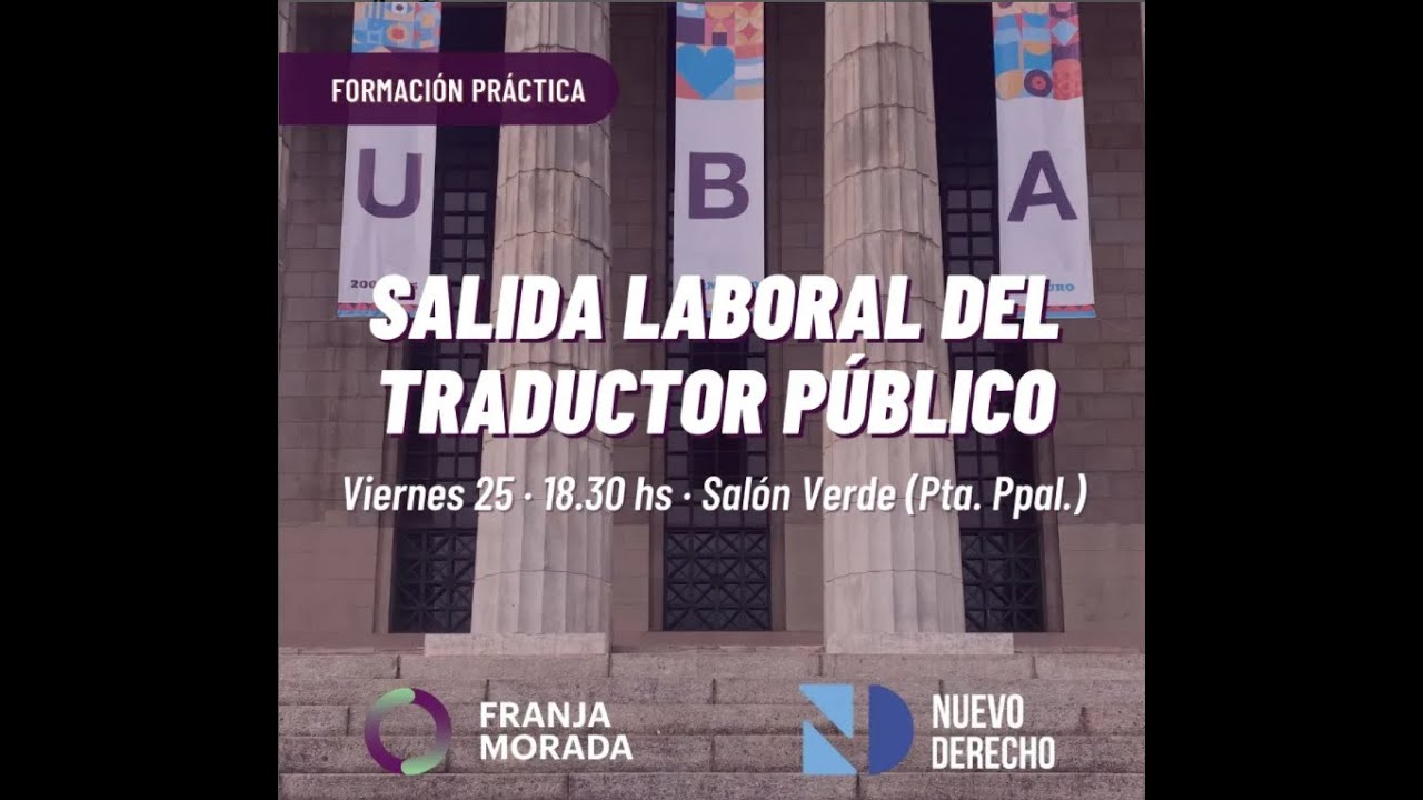 Salida laboral del Traductor Publico