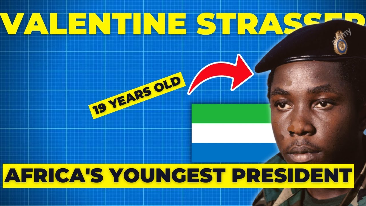 The RISE and FALL Of Africa's Youngest President, Valentine Strasser. Who Was He?