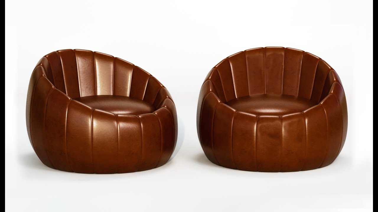 Советы по моделированию кожаного дивана 3ds max #sofa