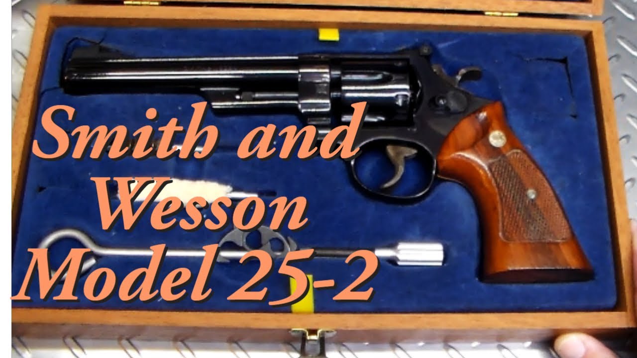 Smith and Wesson Model 25-2 45 ACP Revolver