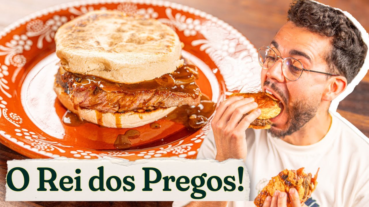 Prego no Bolo do Caco, Presunto e Molho a escorrer…