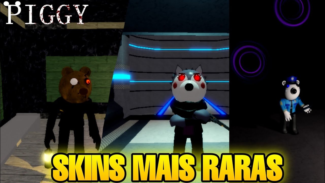 As Skins Mais Raras do Piggy - Piggy Roblox -