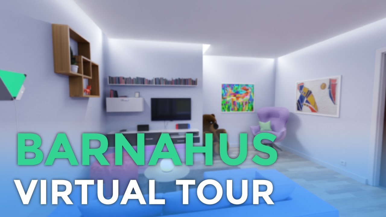 Barnahus Virtual Tour: Made for children to experience a safe environment when being interviewed