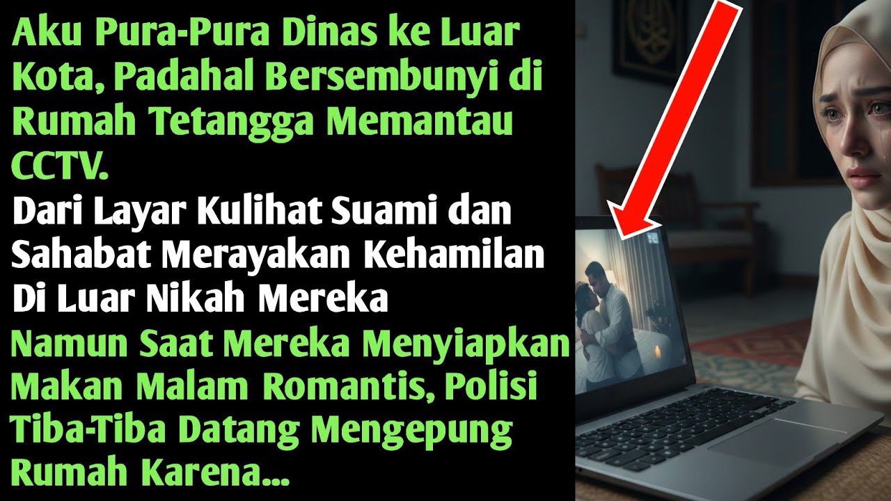 Aku Pura Pura Dinas, Suami dan Sahabat Rayakan Kehamilan Gelap Berakhir Digerebek Polisi