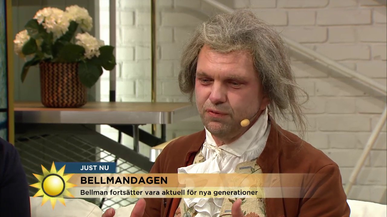 Därför glöms aldrig Bellman bort! - Nyhetsmorgon (TV4)